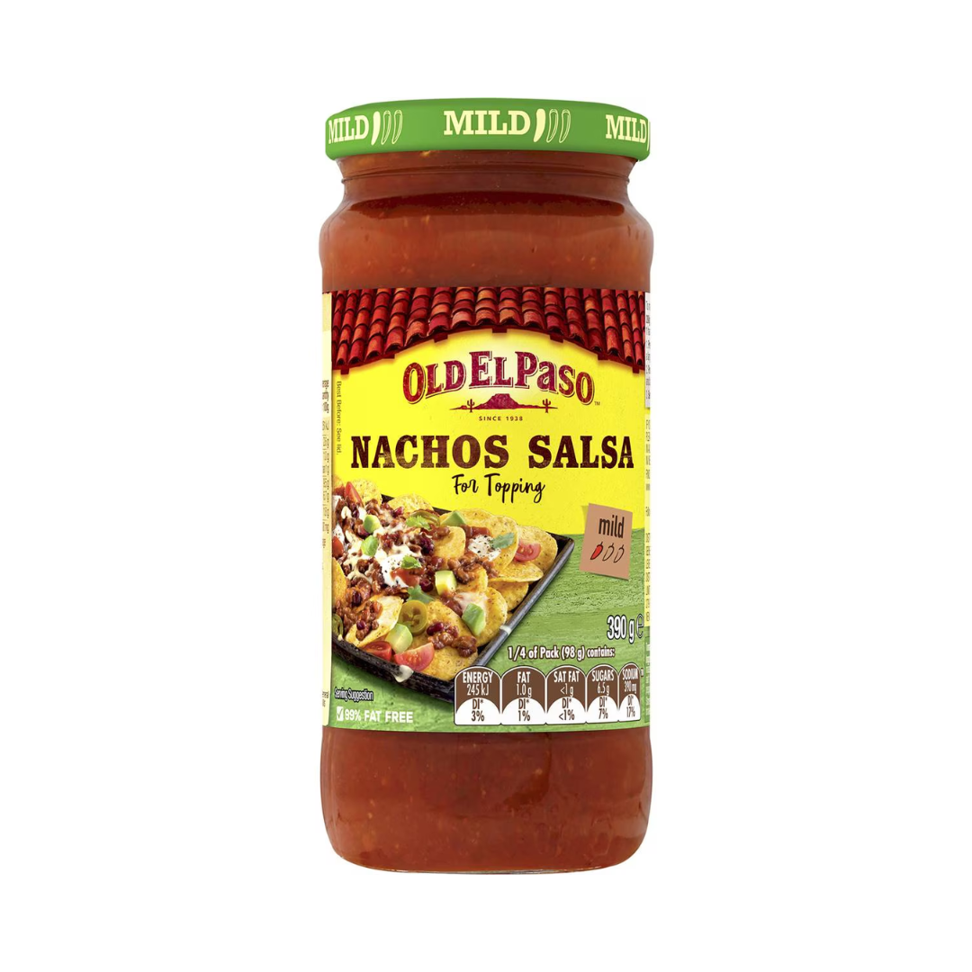 Old El Paso Nachos Salsa Topping 390g