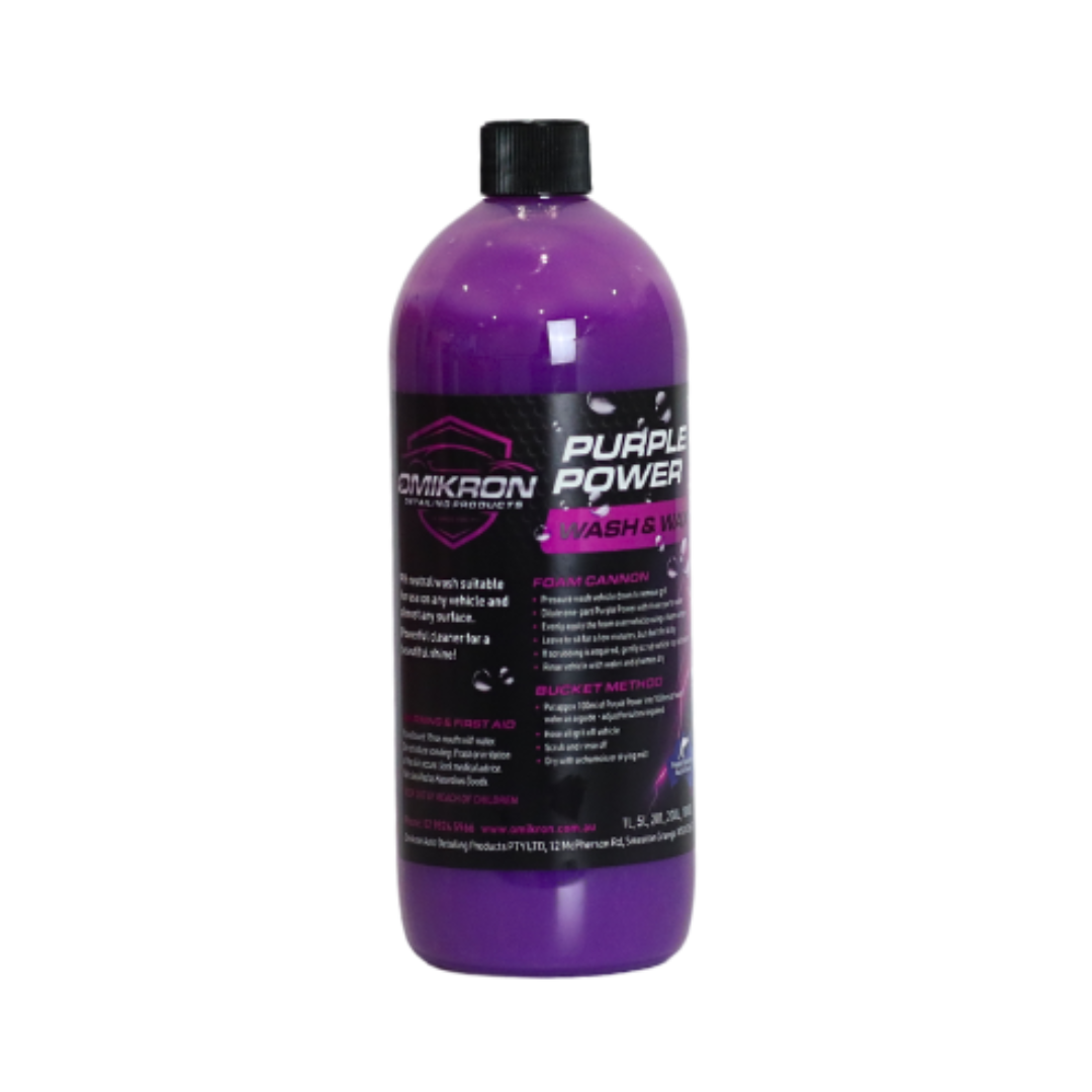 Omikron Purple Power Wash & Wax 1L