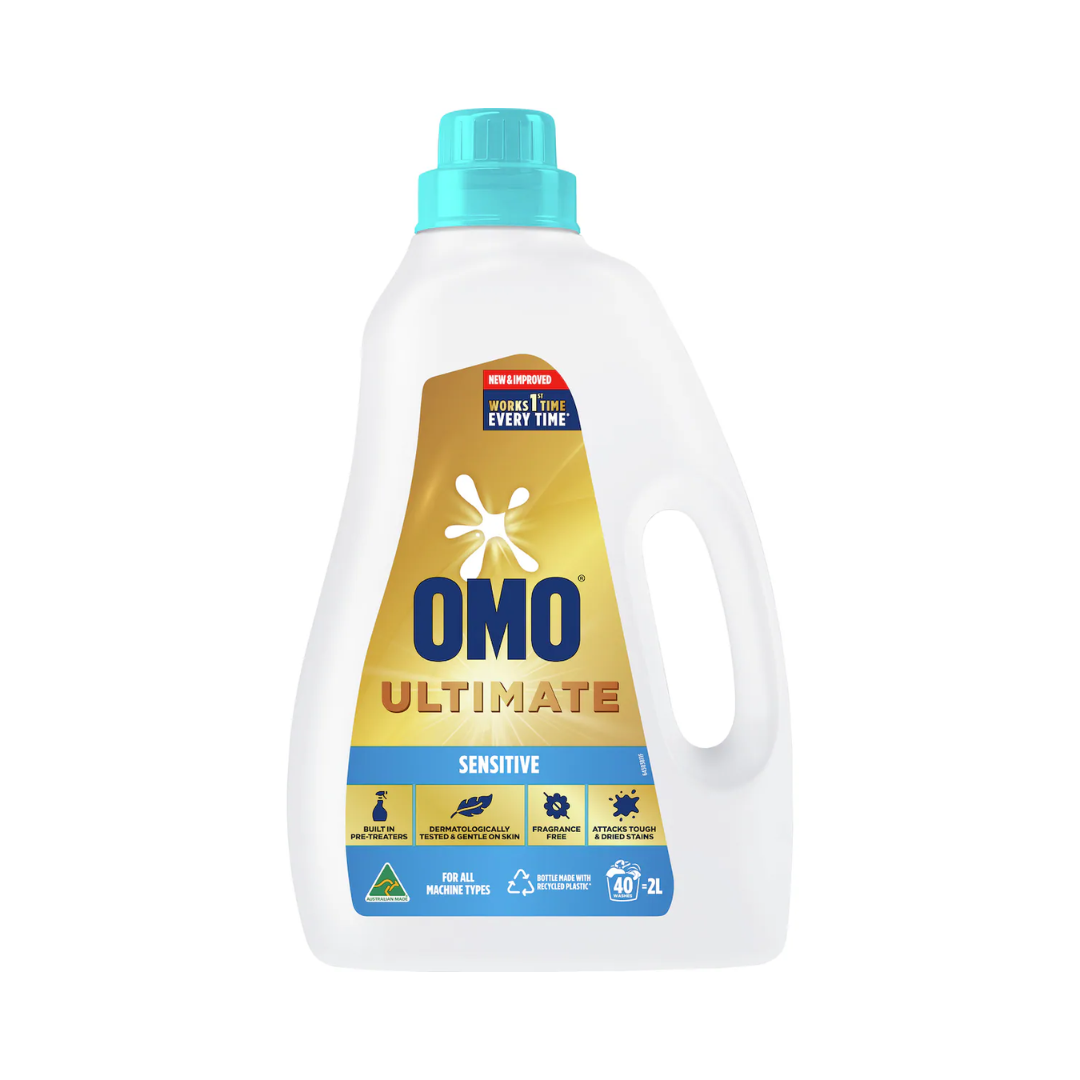 OMO Ultimate Laundry Liquid Detergent Sensitive 2L