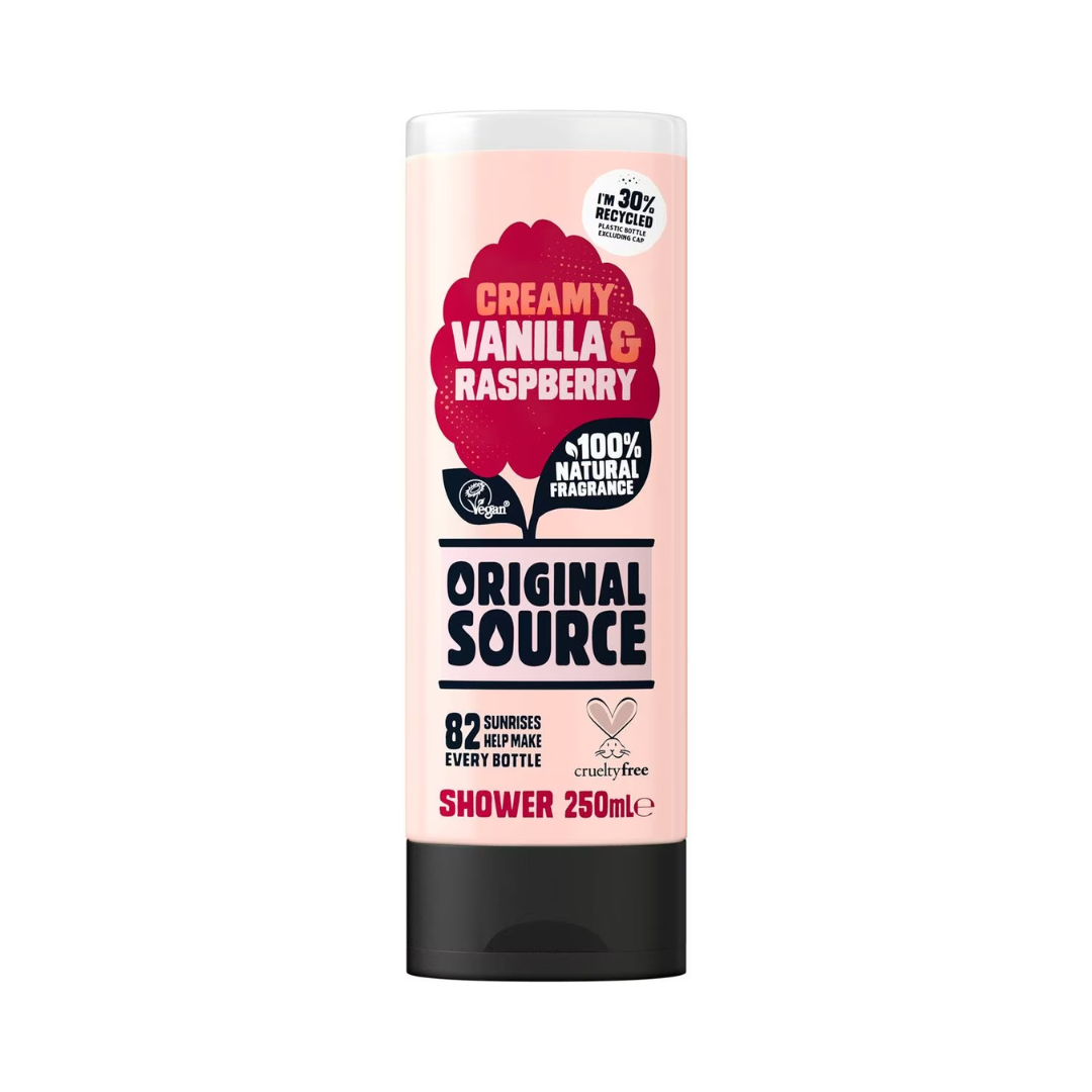 Original Source Body Wash Creamy Vanilla & Raspberry 250ml