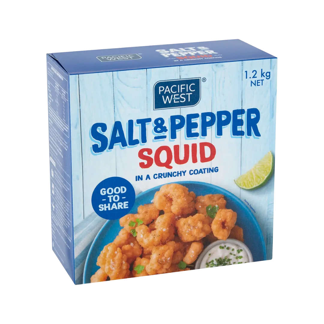 Pacific West Salt & Pepper Squid 1.2kg