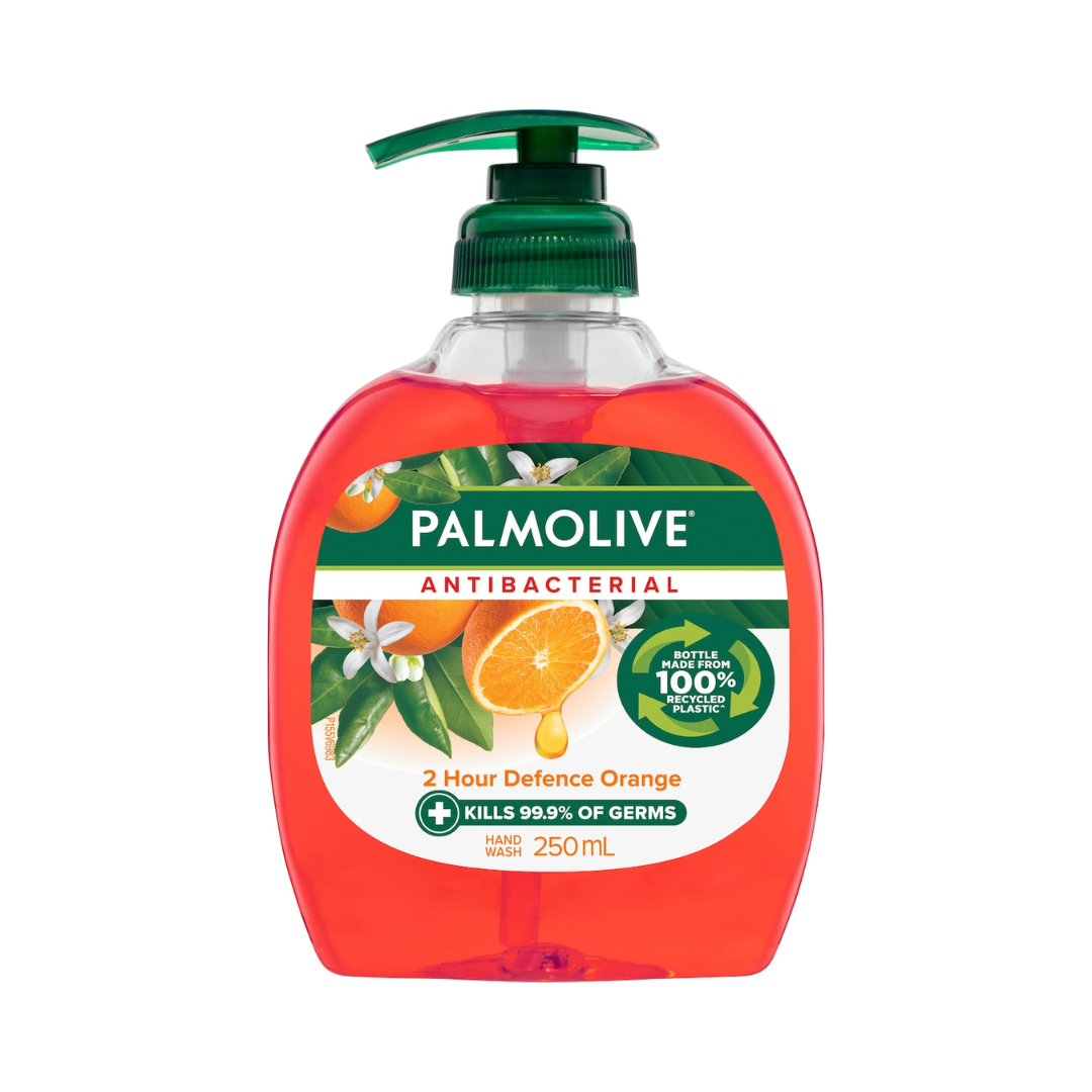 Palmolive Antibacterial Hand Wash Liquid Pump Orange 250ml