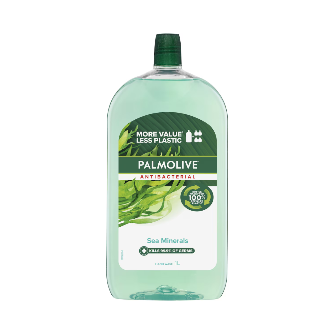 Palmolive Antibacterial Hand Wash Refill Sea Minerals 1L