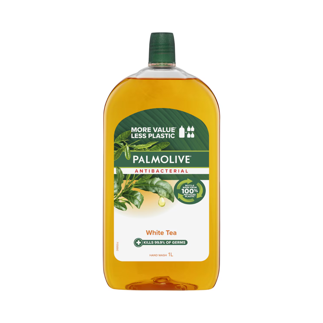 Palmolive Antibacterial Hand Wash Refill White Tea 1L