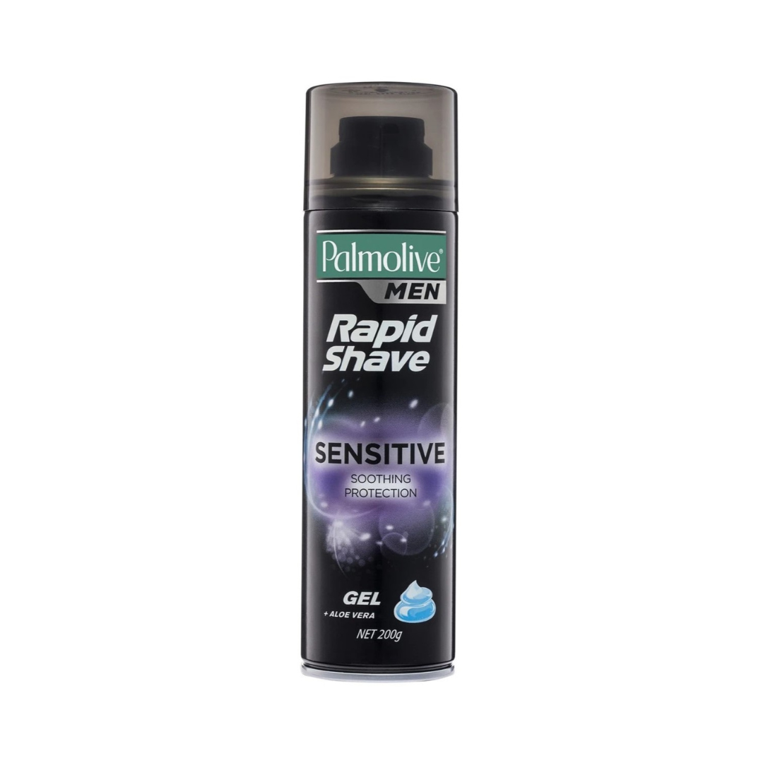 Palmolive Rapid Shave Sensitive Foam With Aloe Vera 250g
