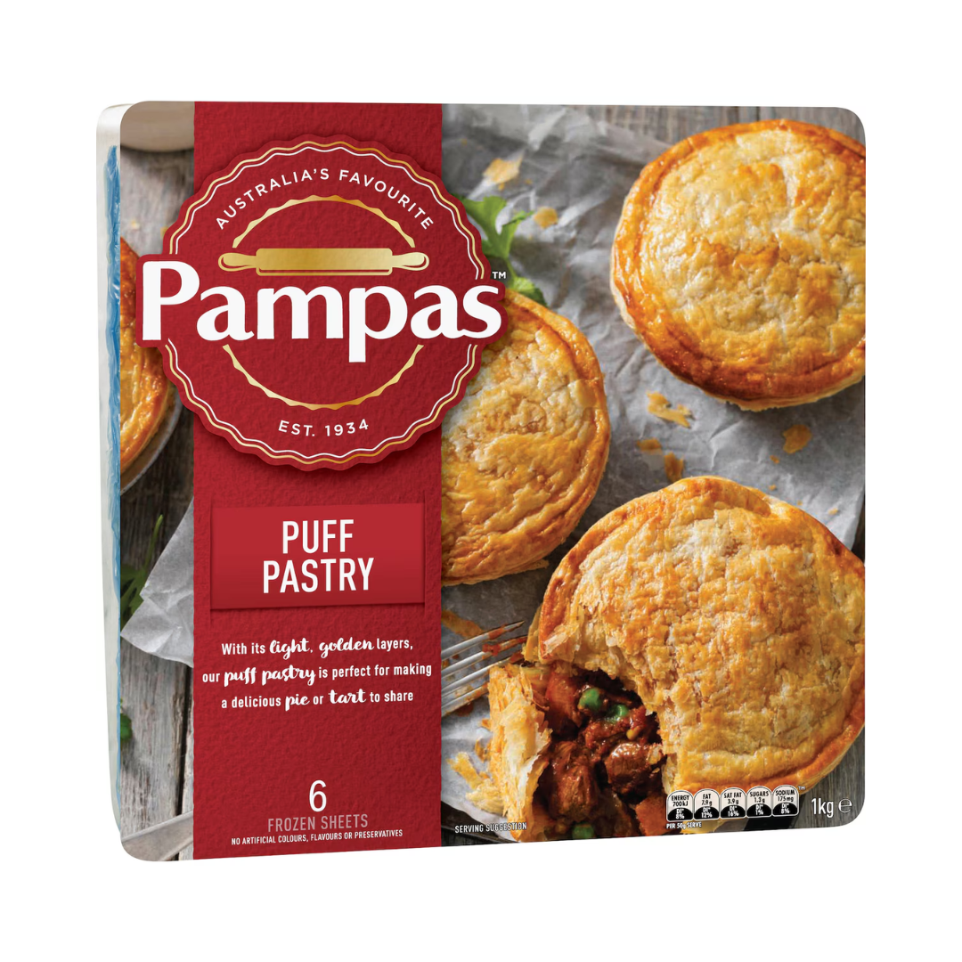Pampas Puff Pastry 6 Sheets 1kg