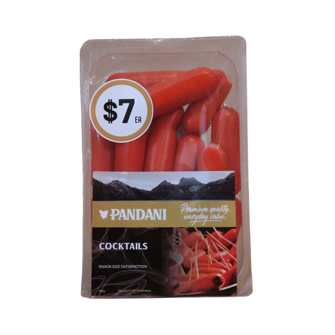 Pandani Cocktail Saveloys 350g