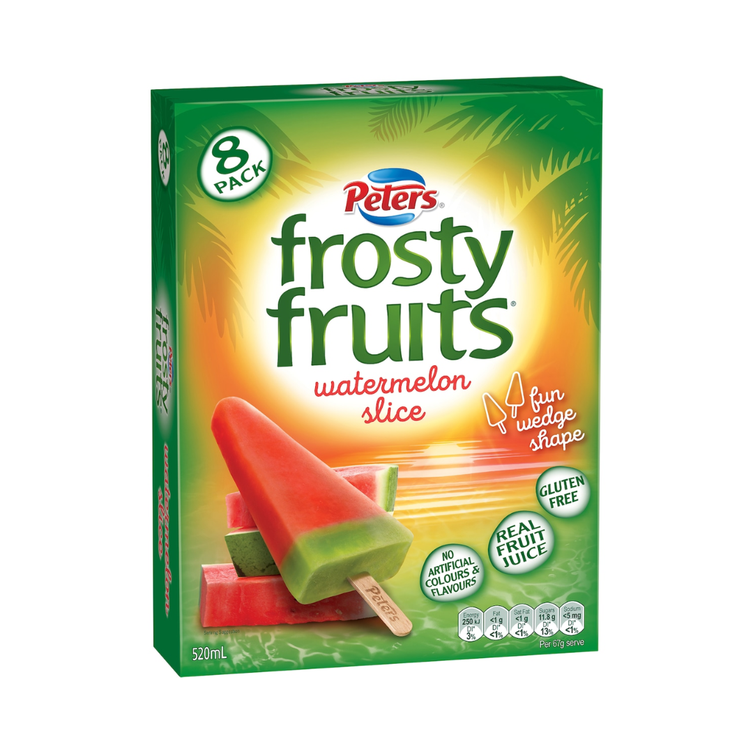 Peters Frosty Fruits Watermelon 8 Pack