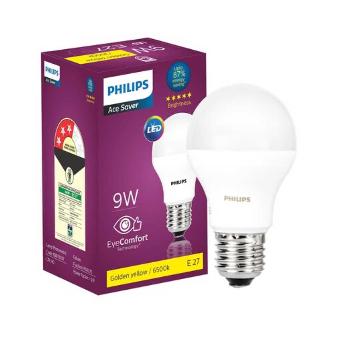 Philips 9W Screw Globe Warm White LED 1 Pack