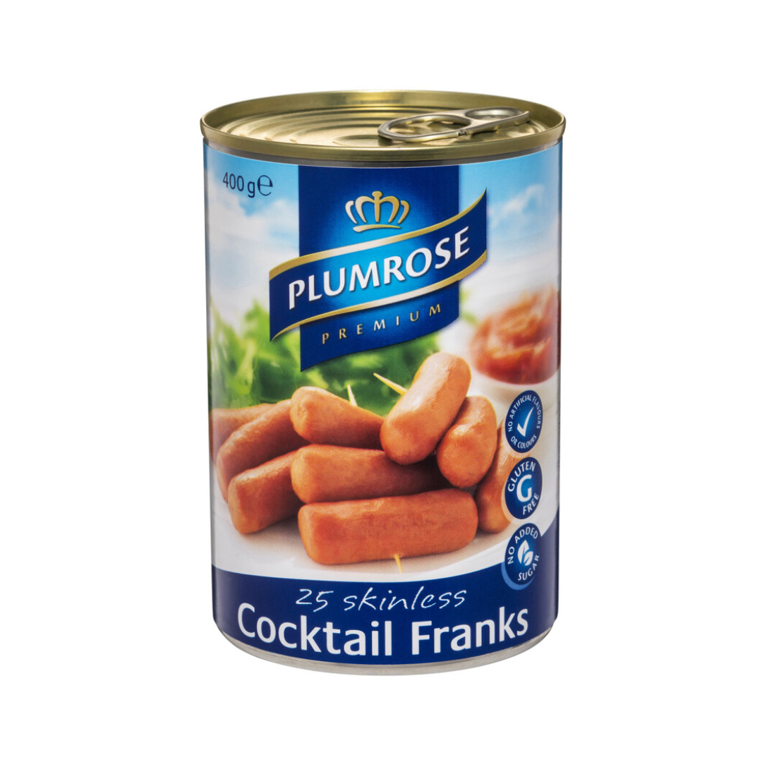 Plumrose Premium Cocktail Franks 400g