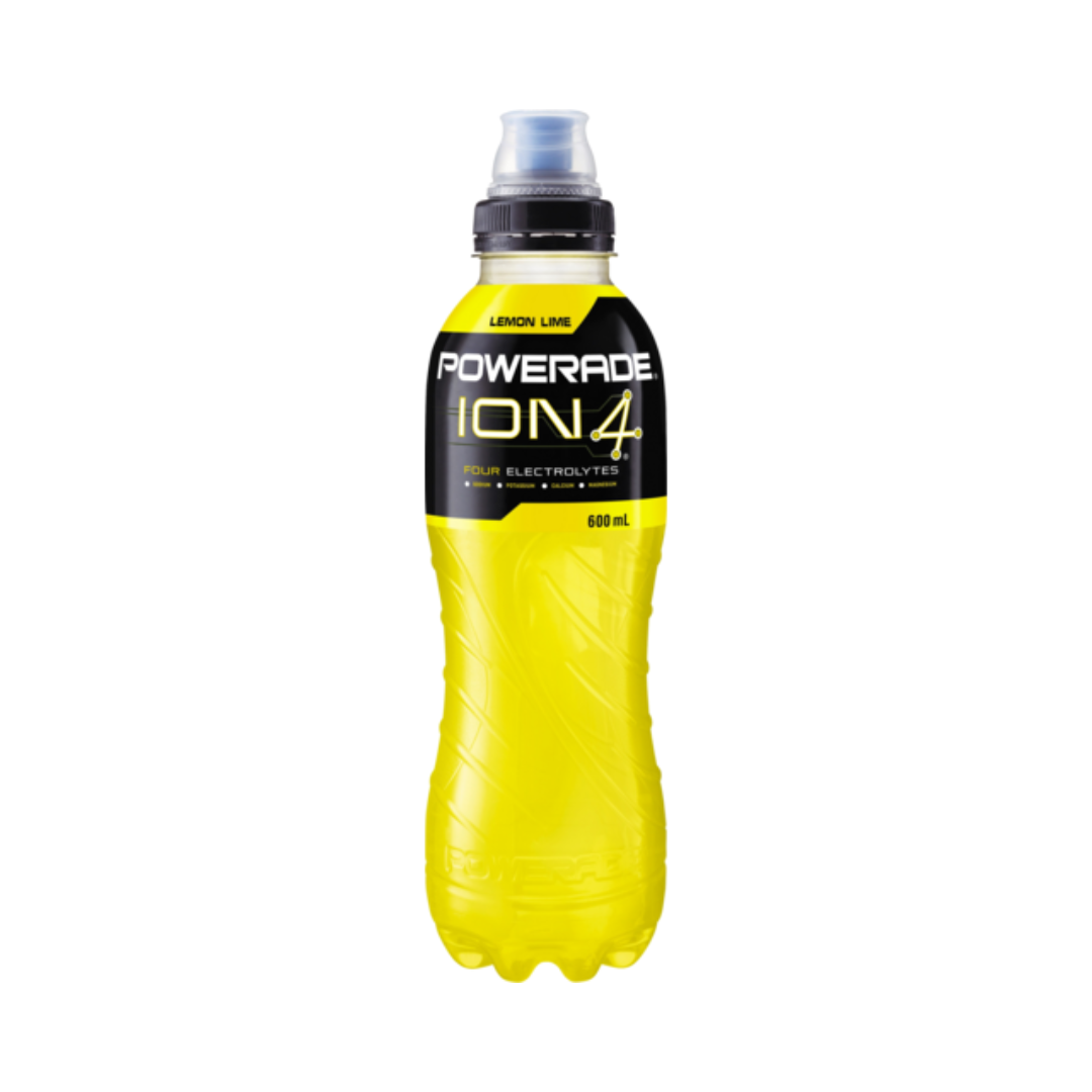 Powerade Ion4 Lemon Lime Sports Drink 600ml