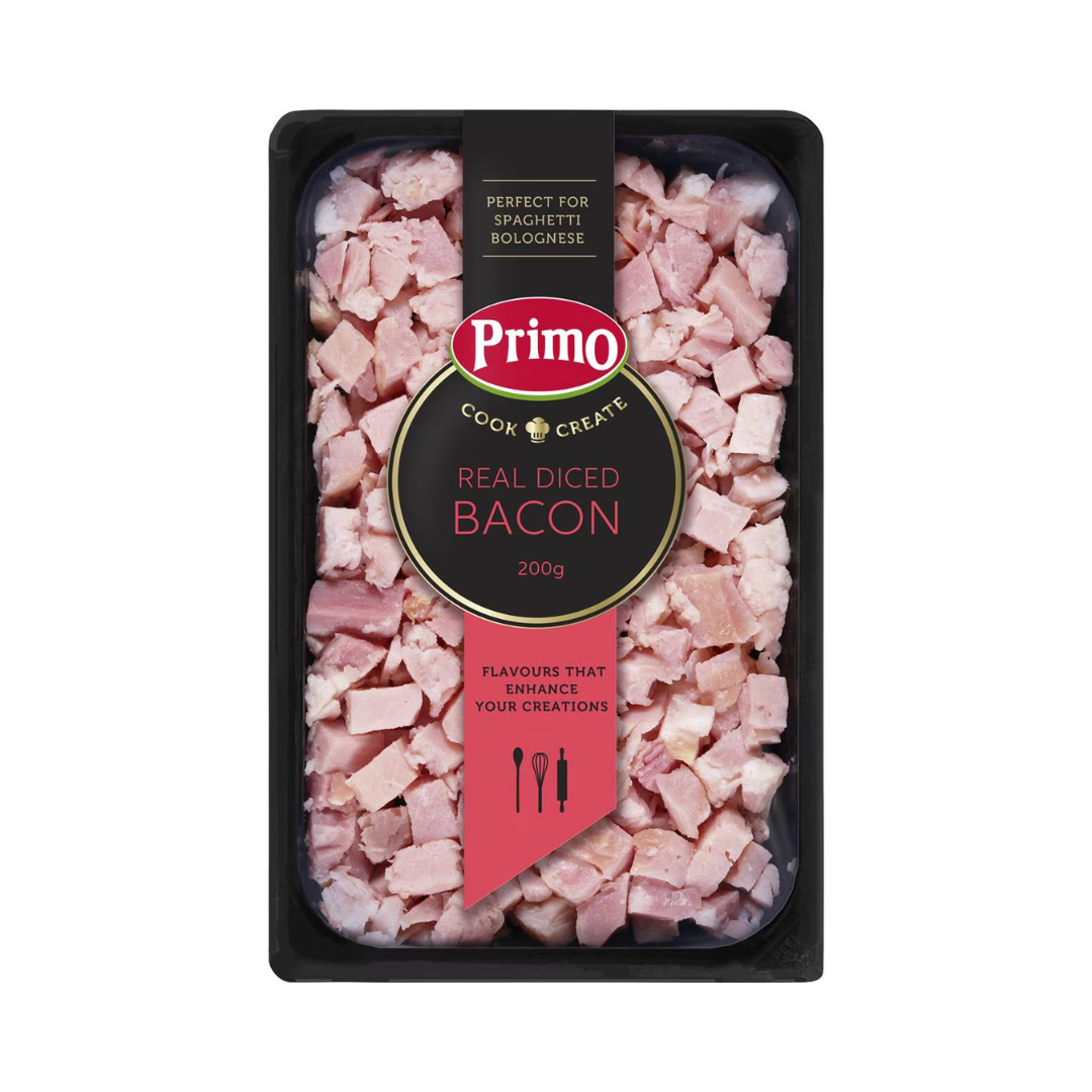 Primo Real Diced Bacon 200g