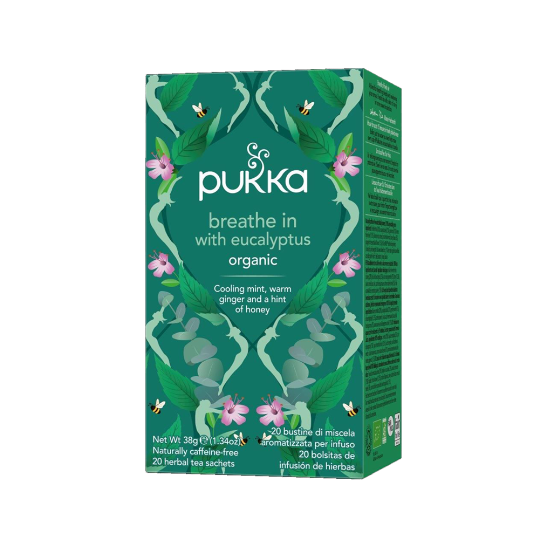 Pukka Tea Breathe In With Eucalyptus 20 Pack