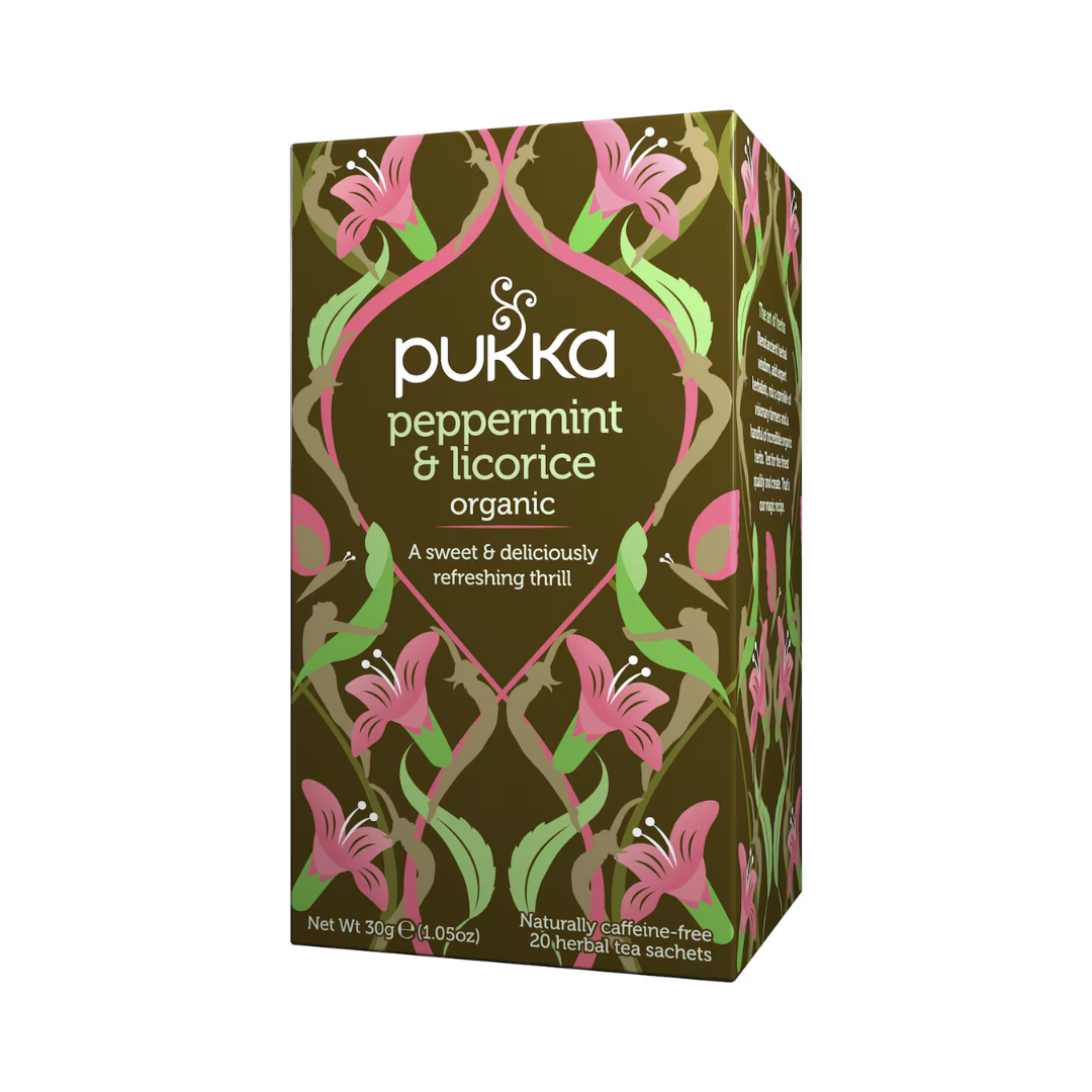 Pukka Tea Peppermint & Licorice Organic 20 Pack