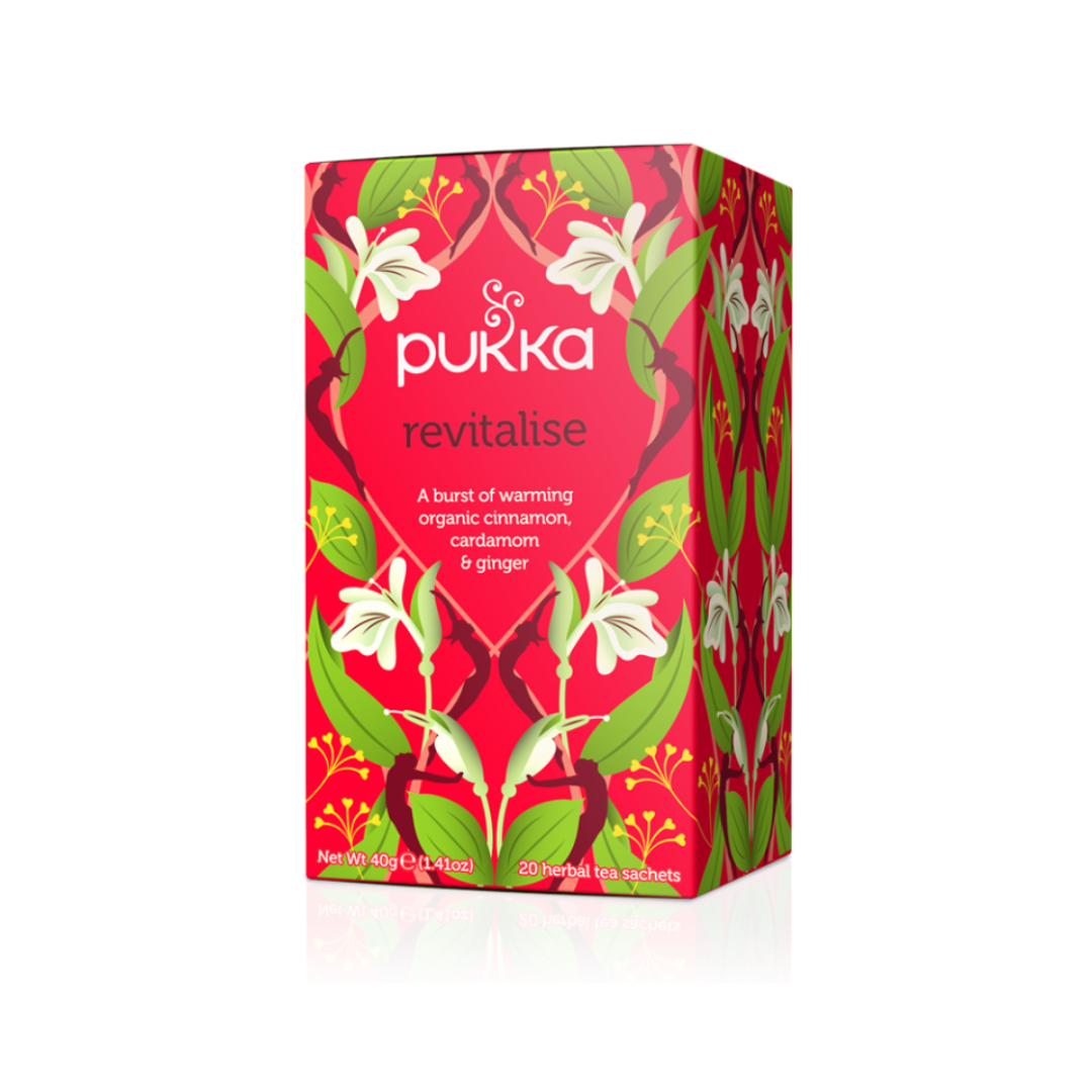 Pukka Tea Revitalise Herbal 20 Pack