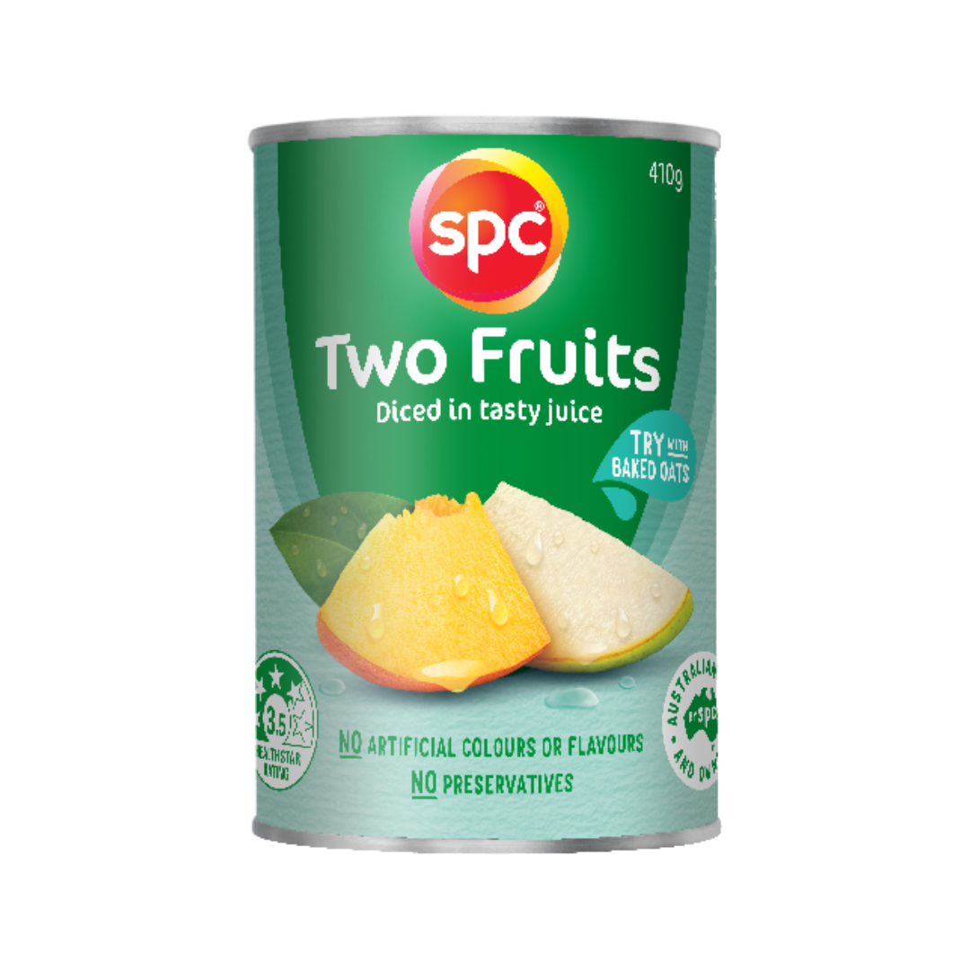 SPC Two Fruits In Juice 410g