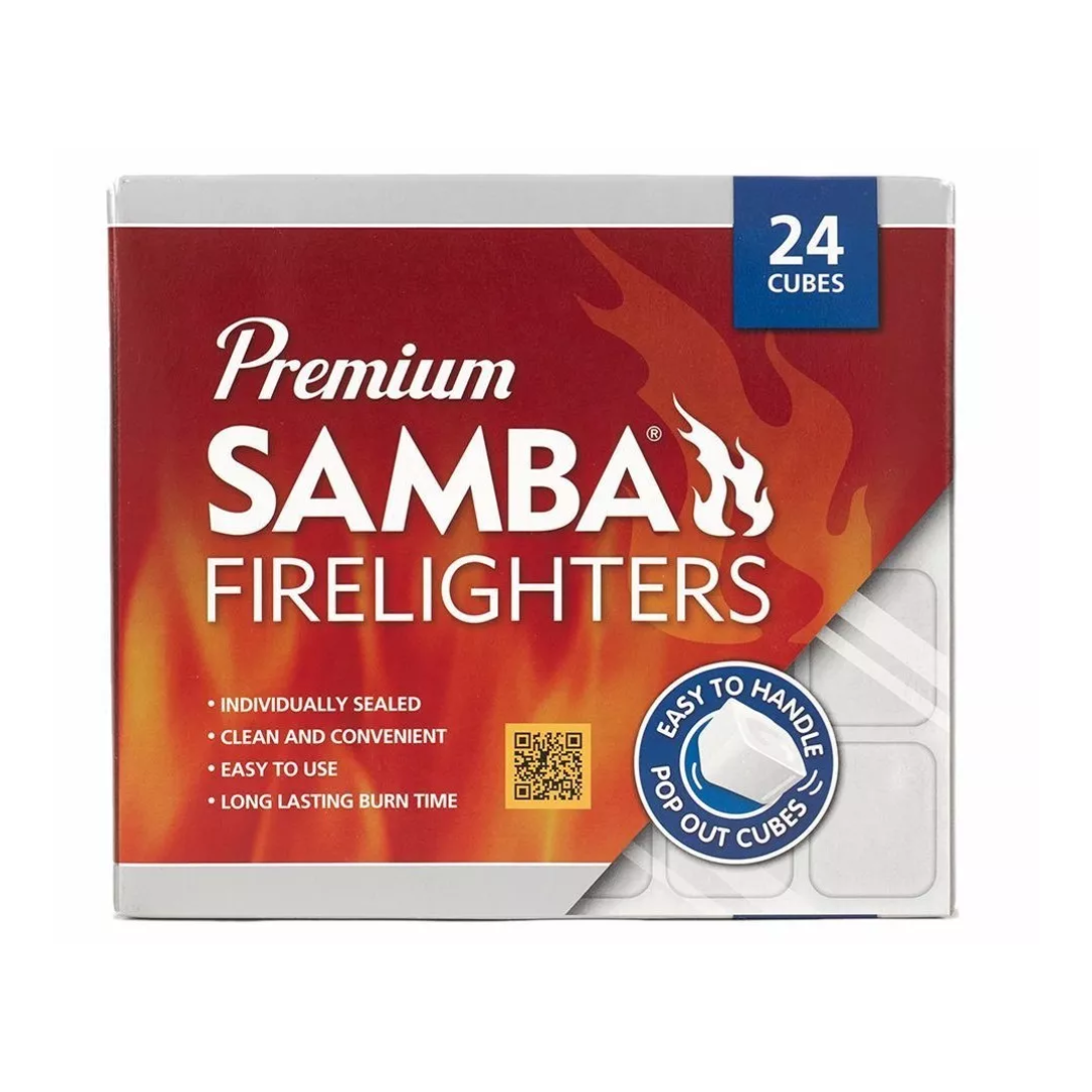 Samba Premium Firelighters 24 Pack