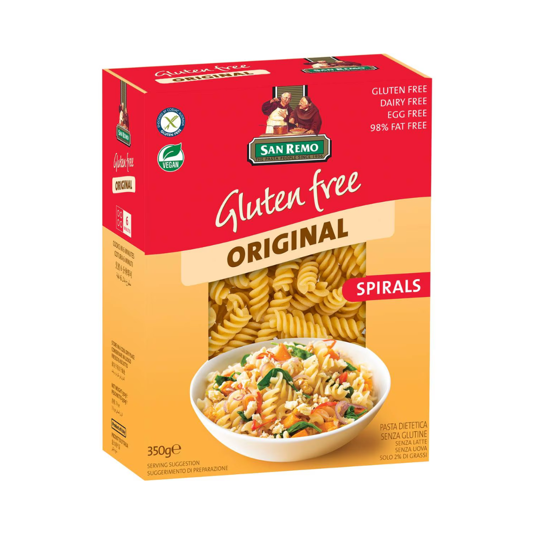 San Remo Gluten Free Spirals 350g