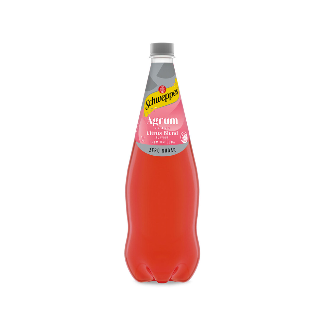 Schweppes Agrum Citrus Blend Zero Sugar 1.1L