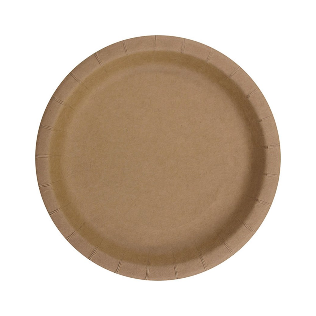 Shmick Kraft Paper Plate 18 cm 12 Pack