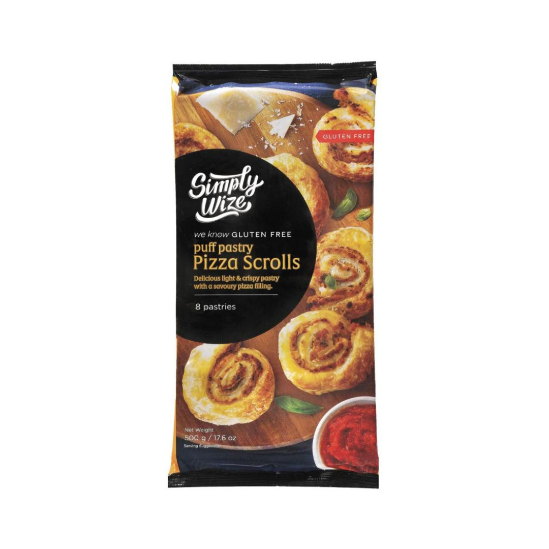 Simply Wize GF Pizza Scrolls 500g