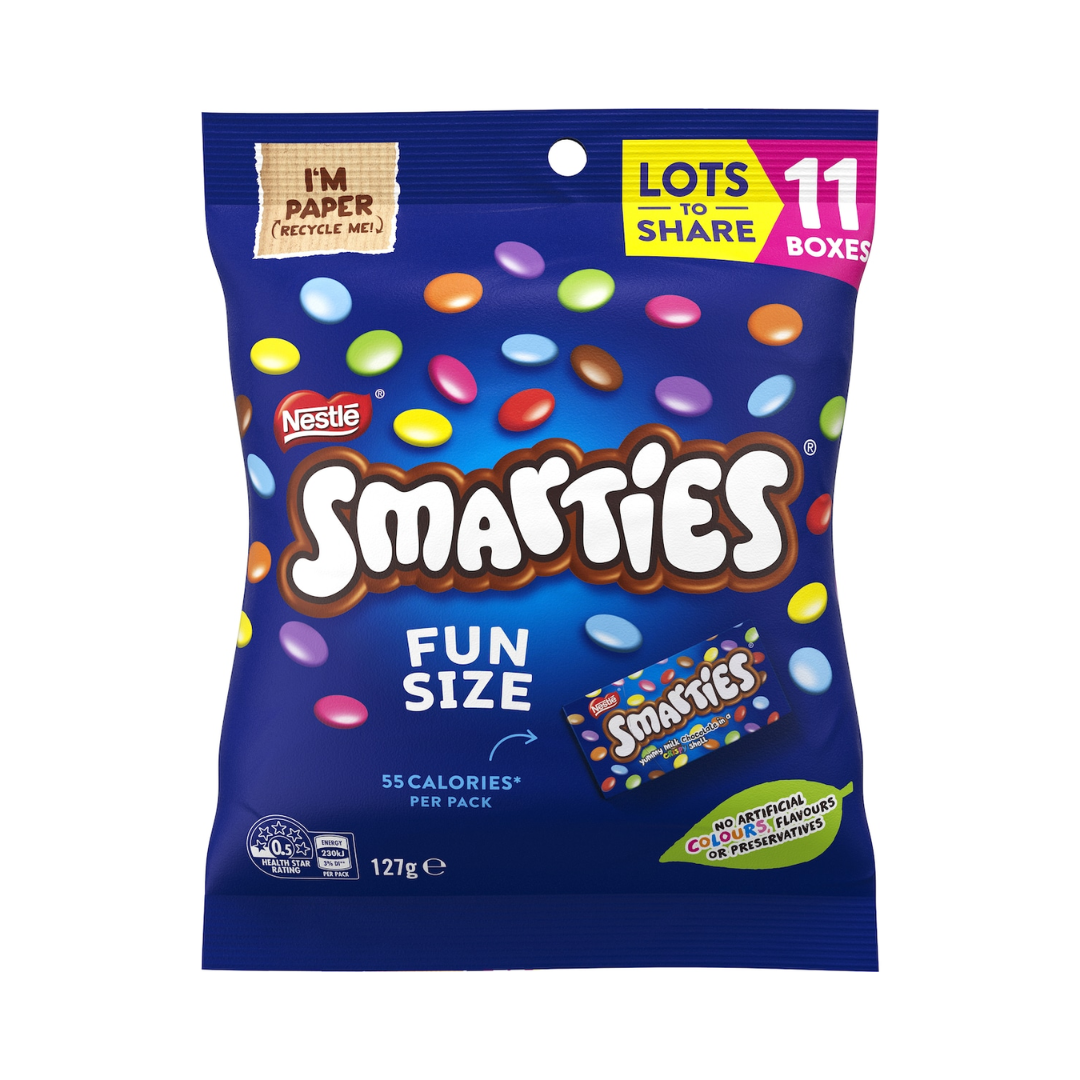 Nestle Smarties Chocolate 11 Piece Fun Pack