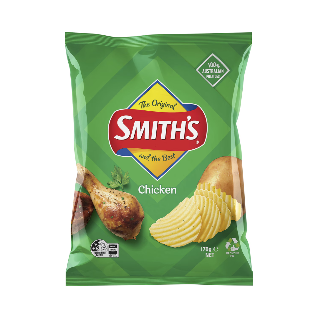 Smith's Chips Chicken 170g