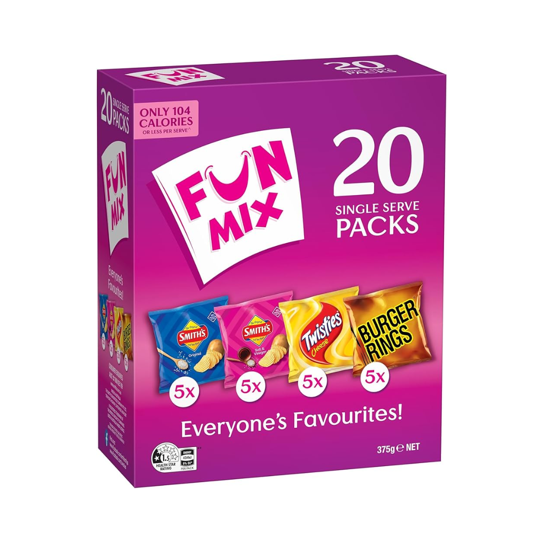 Smith's Fun Mix 375g 20 Pk