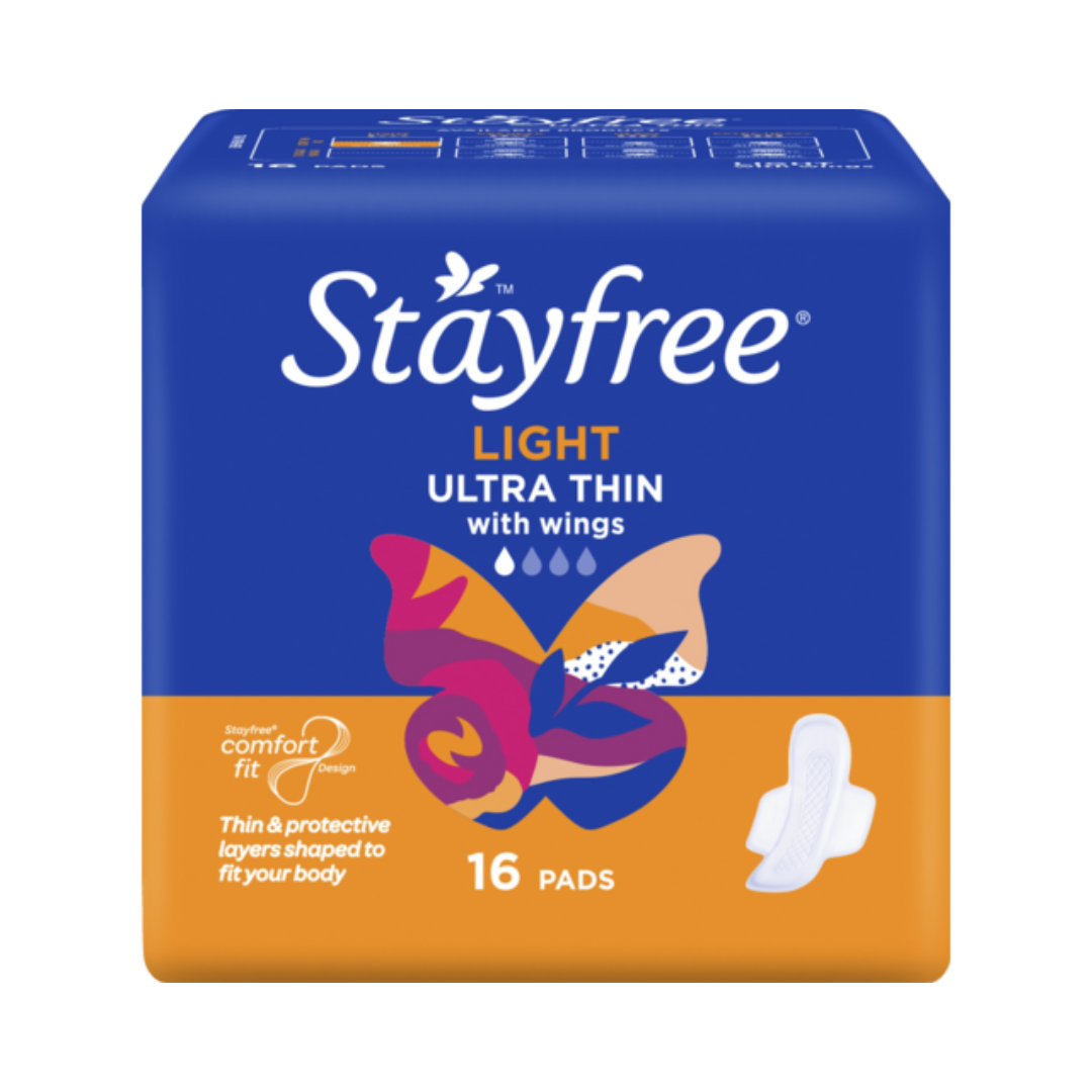 Stayfree Ultra Thin Light Wing 16 Pack
