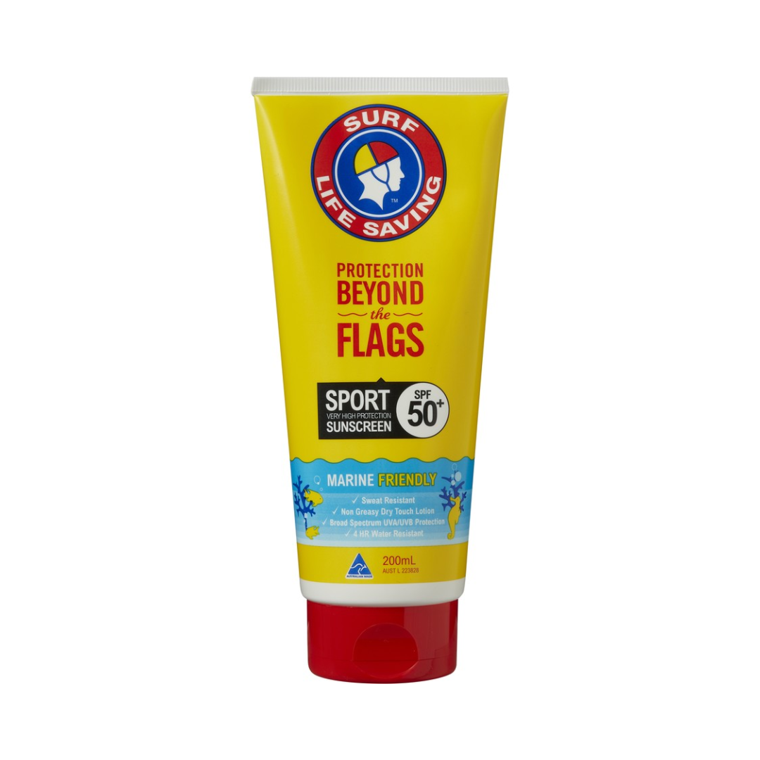 Surf Life Saving Sport Sunscreen 50+ 200ml