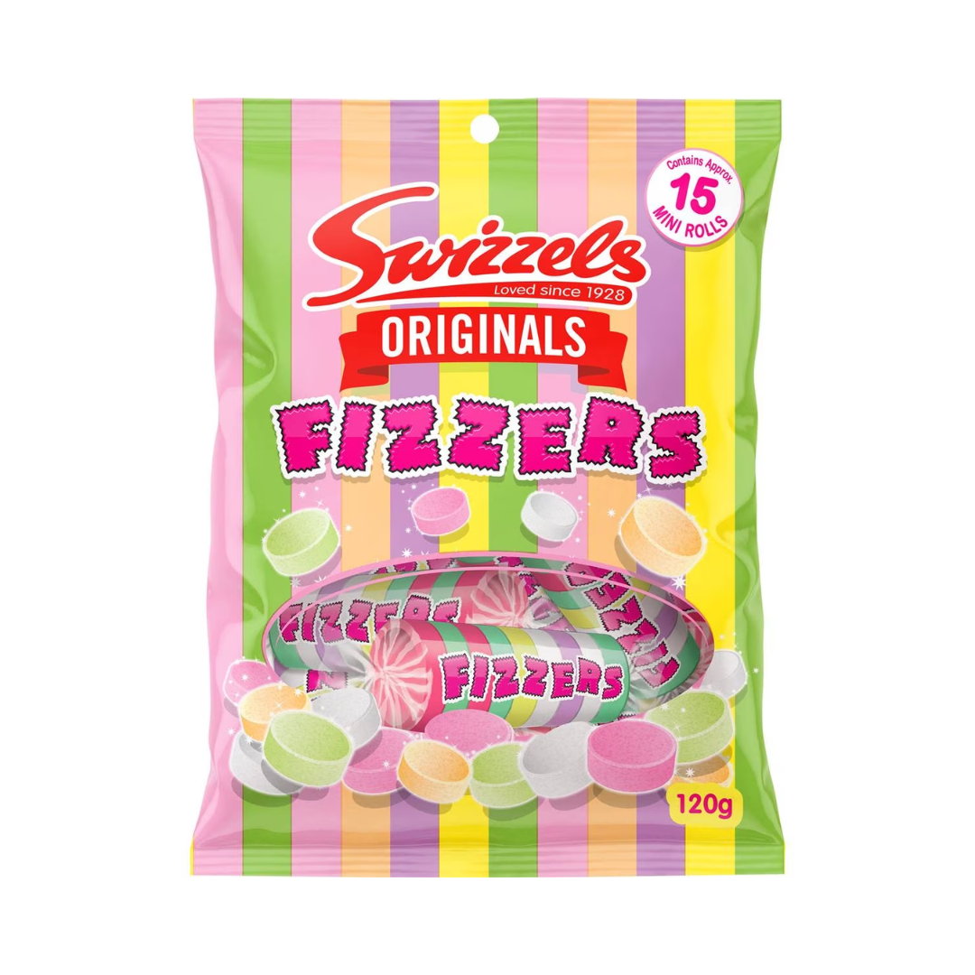 Swizzels Original Fizzers 120g