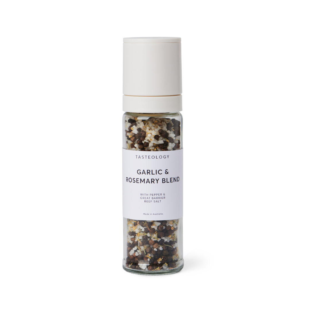 Tasteology Garlic & Rosemary Salt Grinder
