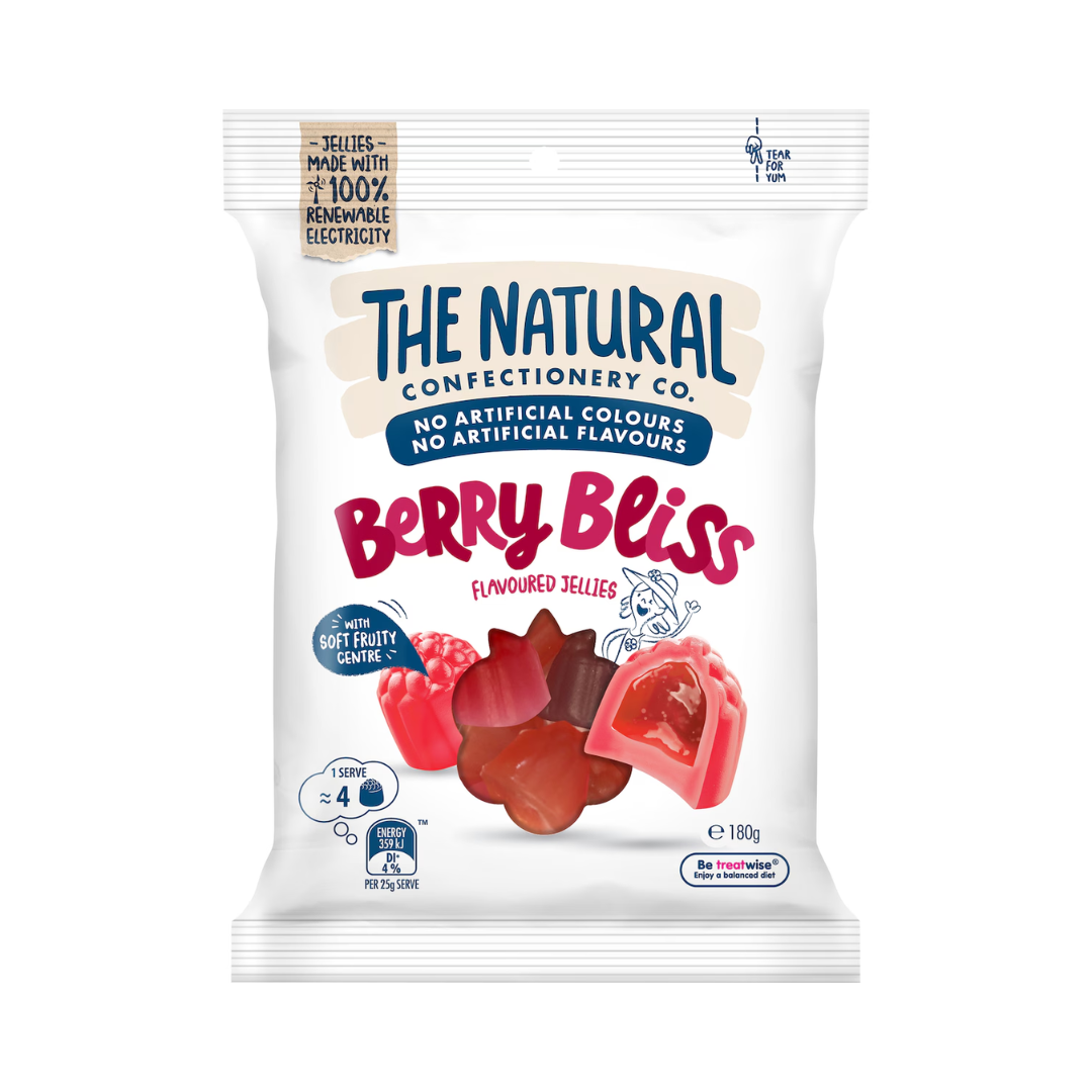 The Natural Confectionery Co Berry Bliss 180g