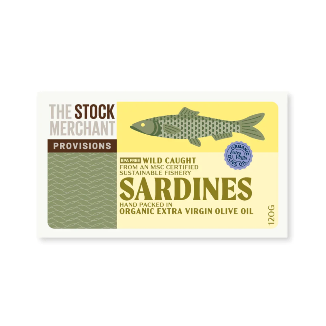 The Stock Merchant Sardines In Olive Oil 120g