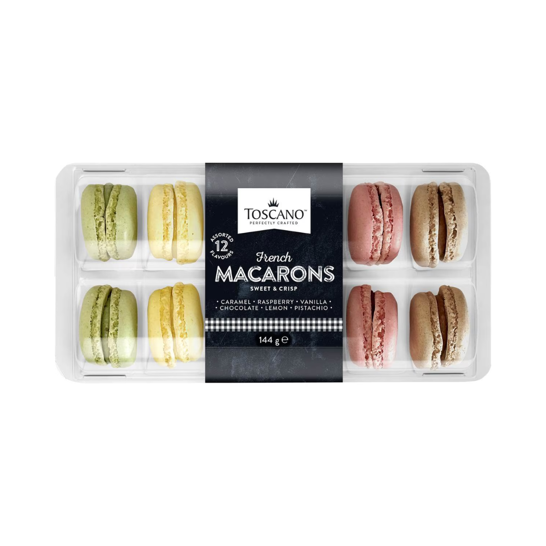 Toscano Macarons 12pk 144g