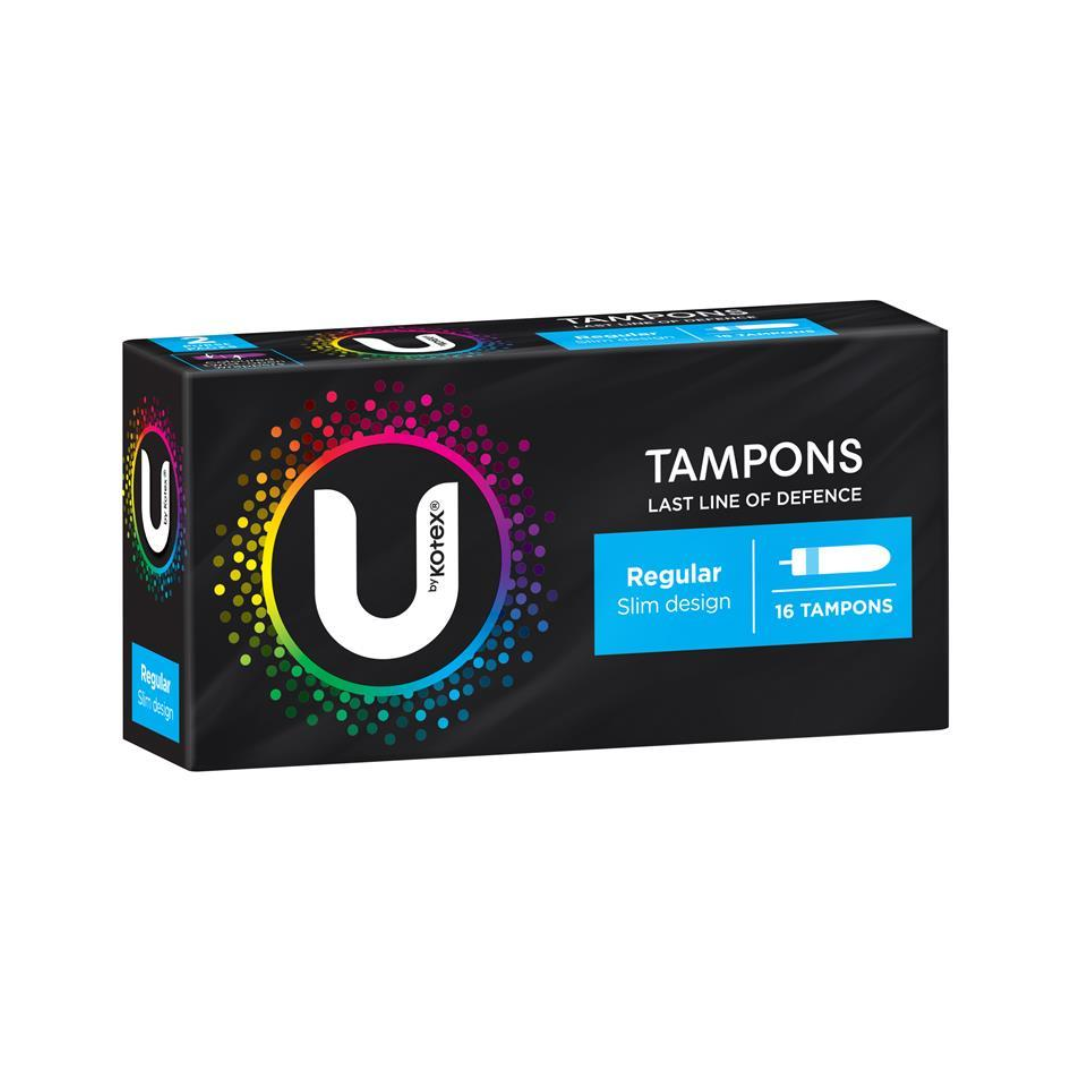 U By Kotex Tampon Regular 16