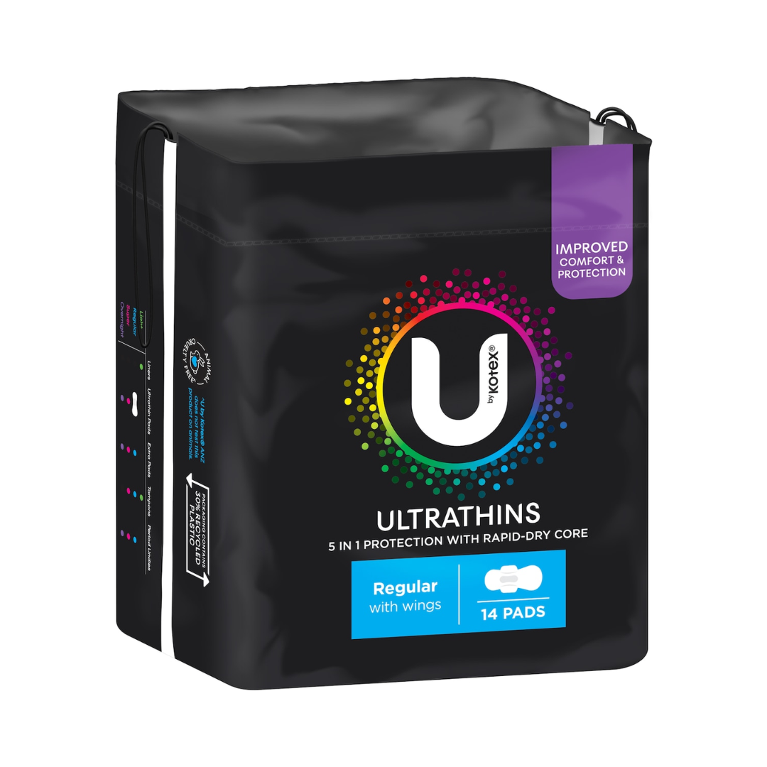 U By Kotex Ultra Thin Regular Wing 14