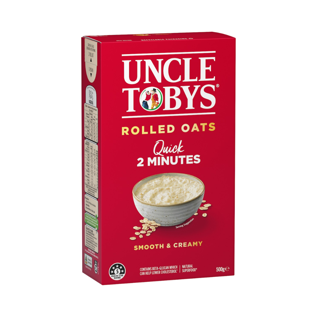 Uncle Toby's Quick Oats 500g