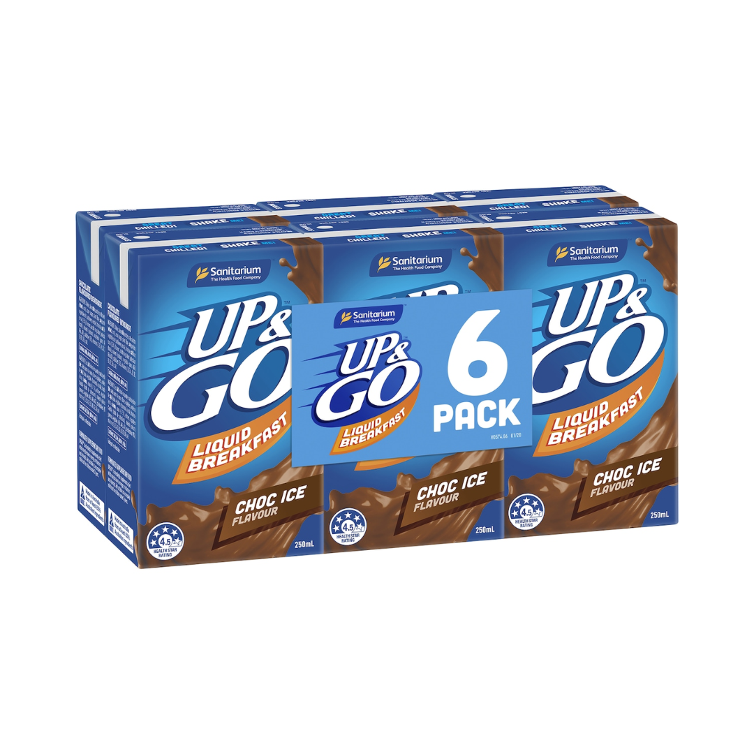 Sanitarium Up & Go Choc Ice 6 x 250ml