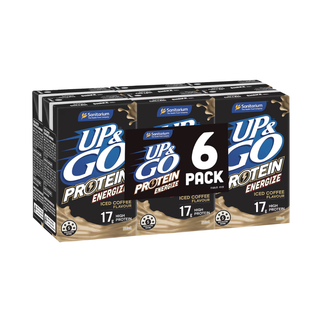 Sanitarium Up & Go Protein Energize Iced Coffee 6 x 250ml