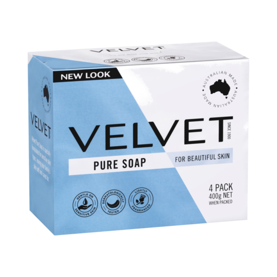 Velvet Pure Soap 4 Pack