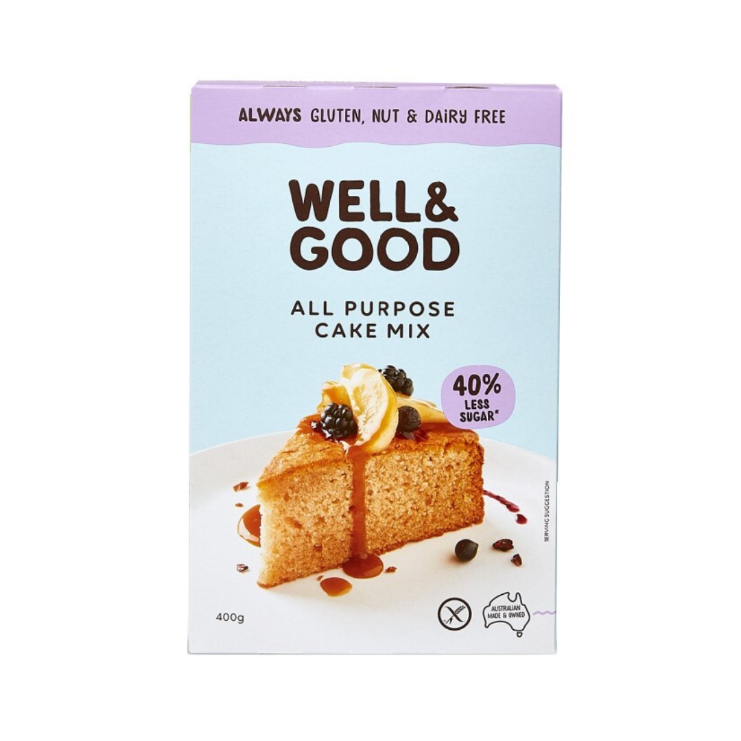 Well & Good All Purpose Cake Mix 400g
