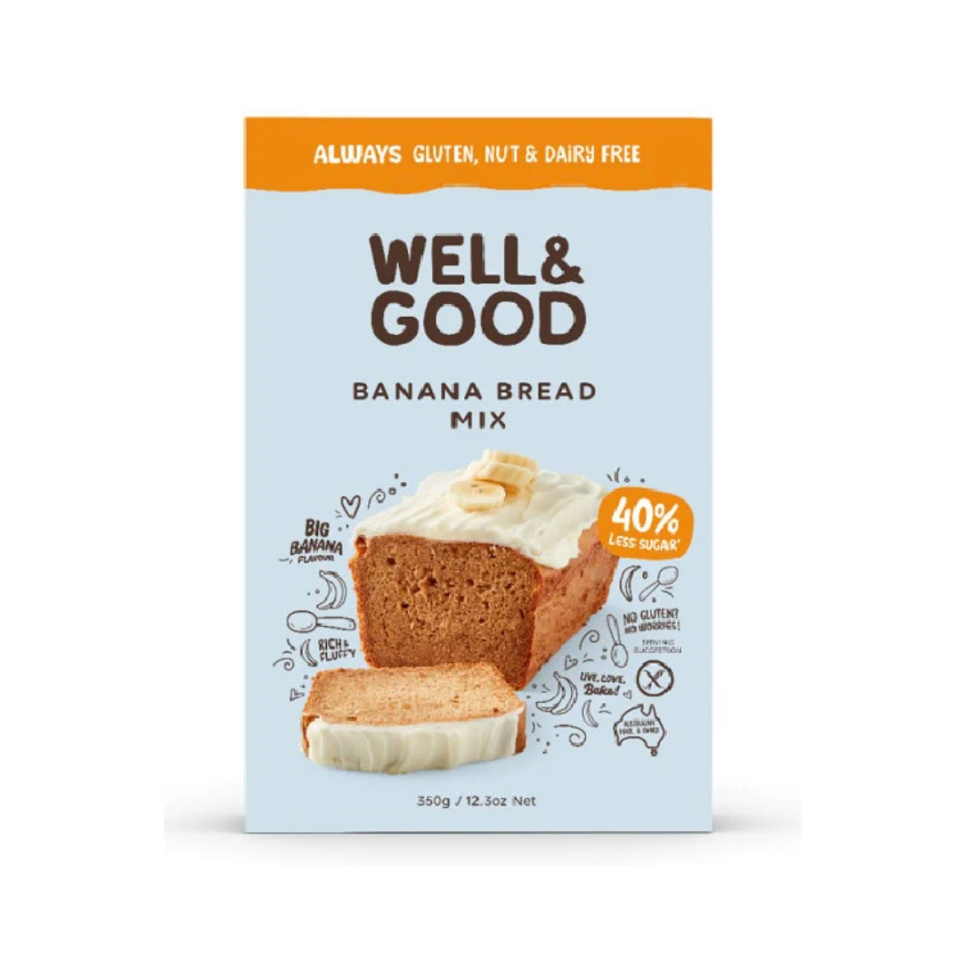 Well & Good Banana Bread Mix 350g