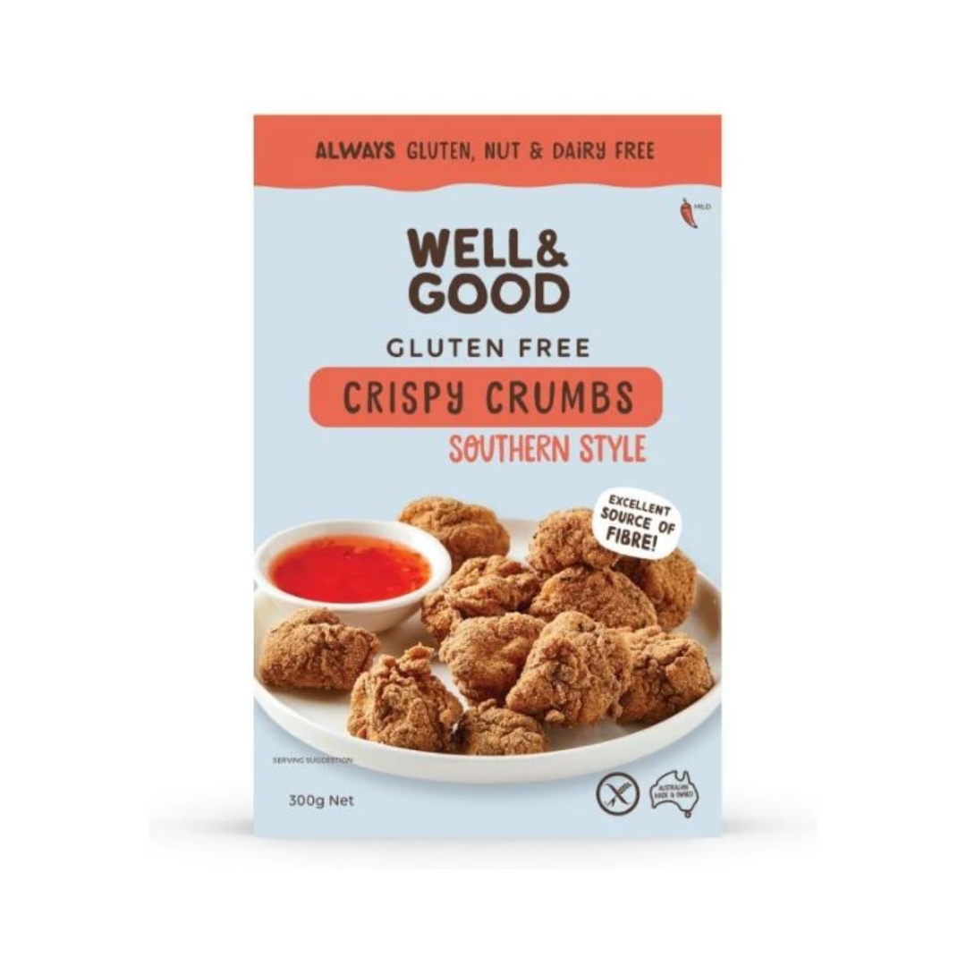 Well & Good GF Crispy Crumbs Southern Style 300g