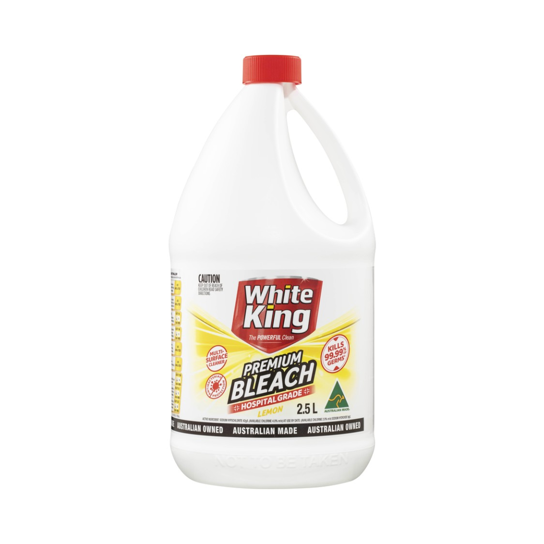 White King Premium Bleach Lemon 2.5L