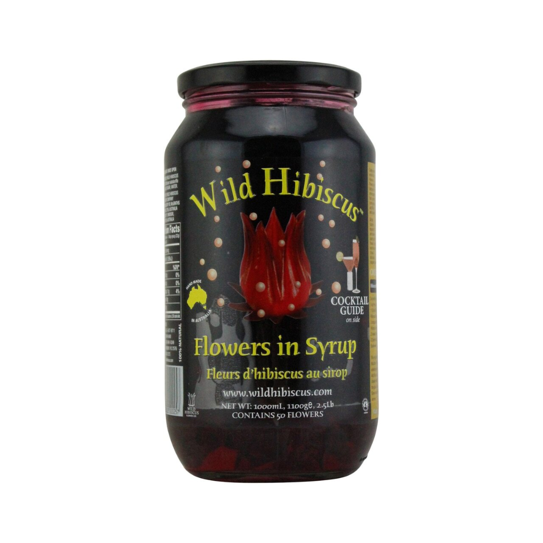 Wild Hibiscus Flowers in Syrup 1100g